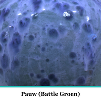 Effectglazuur: Battle Blauw/Groen